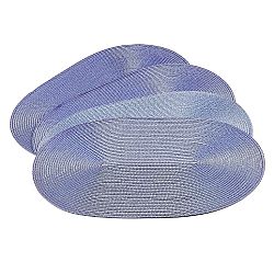 Jahu Prostírání Deco ovál světle fialová, 30 x 45 cm, sada 4 ks