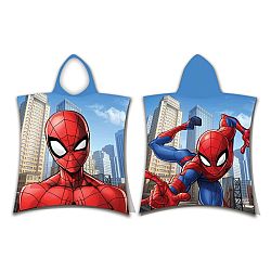 Jerry Fabrics Dětské pončo Spiderman jump, 50 x 115 cm