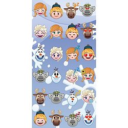 Jerry Fabrics Osuška Emoji Ledové království Frozen, 70 x 140 cm