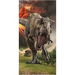 Jerry Fabrics Osuška Jursky svět Volcano, 70 x 140 cm