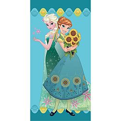 Jerry Fabrics Osuška Ledové království Frozen flower, 70 x 140 cm