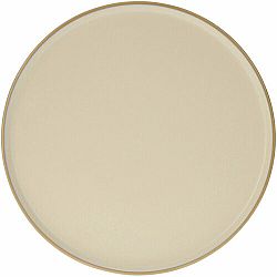 Kameninový jedálenský tanier Magnus, 26,5 cm, krémová