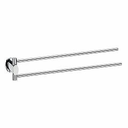 KELA Držák na ručníky dvojitý otočný MAKIRA chromovaná mosaz KELA KL-20270