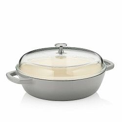 Kela Hluboká framářská pánev CALIDO, litinová, světle šedá, 28 cm, 3,8 l