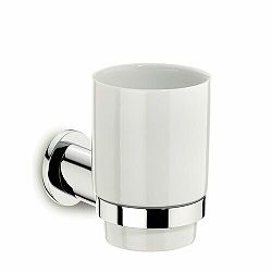 KELA Pohár s držákem MAKIRA chromovaná mosaz KL-20267