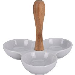 Koopman Porcelánová miska na pochutiny 20 x 20 x 17 cm