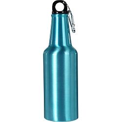 Koopman Sportovní hliníková láhev s uzávěrem 600 ml, tyrkysová