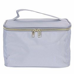 Kosmetická taštička Playa šedá, 23,5 x 14,6 x 15,5 cm