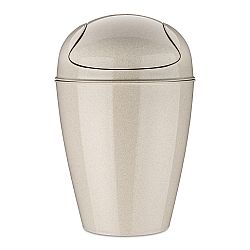 Koziol Koš Swing Top M Organic béžová, 12 l, 30 x 29 x 44,6 cm
