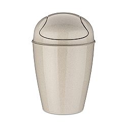 Koziol Koš Swing Top S Organic béžová, 5 l, 21,6 x 21,6 x 37 cm