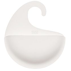 Koziol Koupelnový závěsný box Surf XL bílá, 8,1 x 27 x 31,5 cm