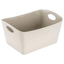 Koziol Úložný box Boxxx L Organic béžová, 15 l, 31 x 48 x 23,7 cm