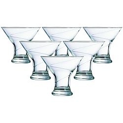 Luminarc 6dílná sada pohárů na zmrzlinu Toffee, 300 ml