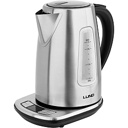 LUND TO-68195 rychlovarná konvice s termoregulací, nerez