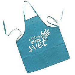 Orion Kuchyňská zástěra S TEBOU MĚ BAVÍ SVĚT, 70 x 82 cm