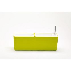 Plastia Samozavlažovací truhlík Berberis 60, zelená + bílá
