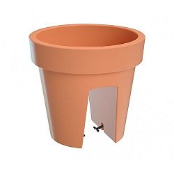 Prosperplast Květináč na zábradlí Lofly Railing, 24,5 cm