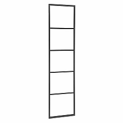 SAPHO Ska551 Ska sušák ručníků na opření 42 x 170 x 2 cm, černá mat