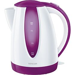 Sencor SWK 1815VT rychlovarná konvice fialová, 1,8l, 40031679, fialová