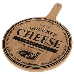 Servírovací bambusové prkénko Cheese, 35 x 24,5 x 1,5 cm