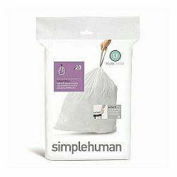 Simplehuman Sáčky do odpadkového koše U 55-80 l, 20 ks