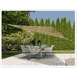 Stínicí plachta proti slunci béžová, 360 x 360 x 360 cm