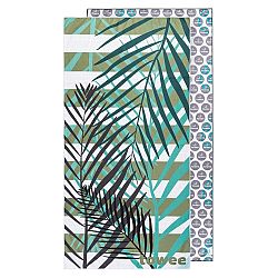 Towee Rychleschnoucí osuška PALMS GREEN, 70 x 140 cm