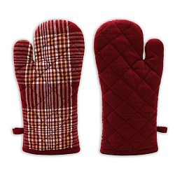 Trade Concept Kuchyňská chňapka s magnetem Zimní káro, 18 x 32 cm