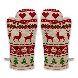 Trade Concept Kuchyňská chňapka s magnetem Zimní sob, 18 x 32 cm