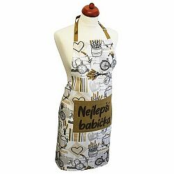 Trade Concept Kuchyňská zástěra Nejlepší babička 2, 60 x 80 cm