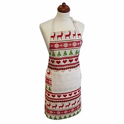 Trade Concept Kuchyňská zástěra Zimní sob, 60 x 80 cm