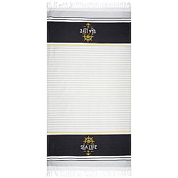 Trade Concept Osuška Fouta s třásněmi Sea life, 90 x 170 cm