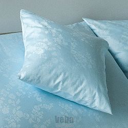 Veba Damaškový povlak na polštářek Bohema Svlačec modrá, 40 x 40 cm