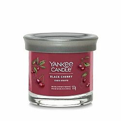 Yankee Candle vonná svíčka Signature Tumbler ve skle malá Black Cherry, 122 g