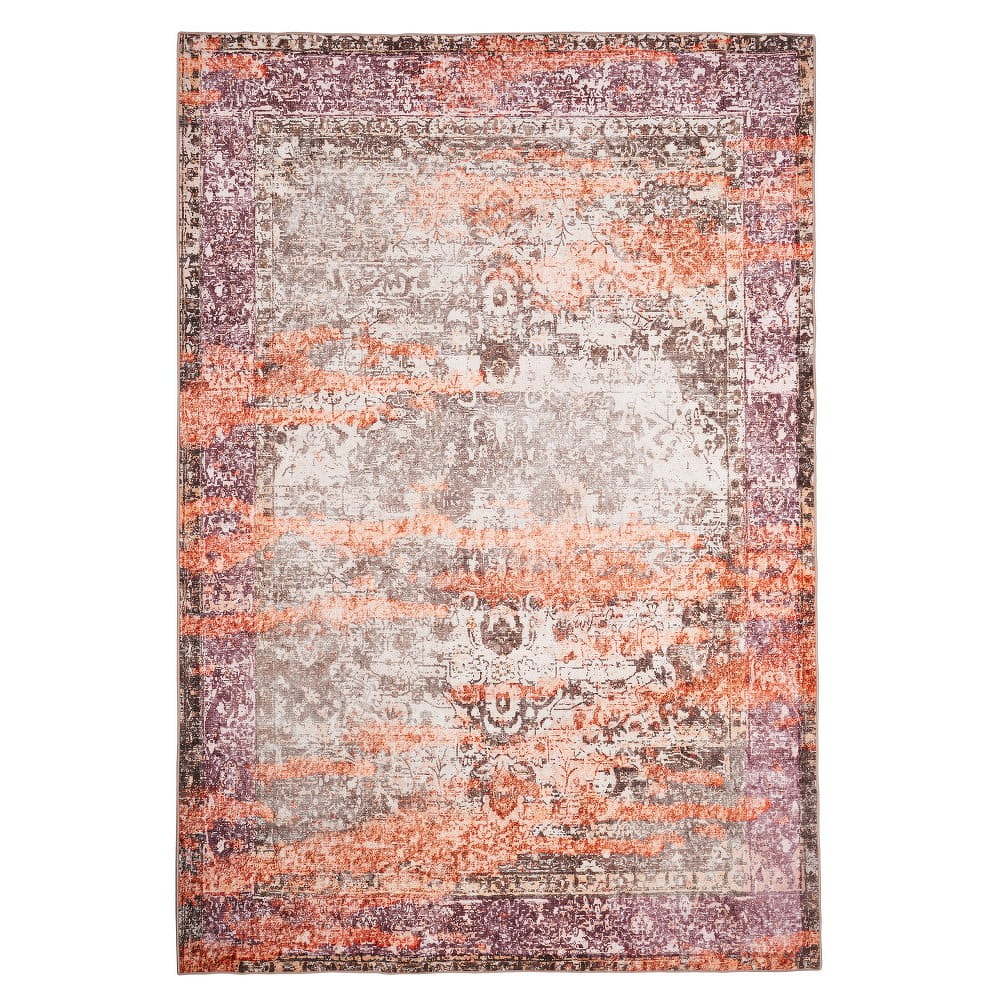 Béžovo-oranžový koberec Floorita Vintage, 80 x 150 cm