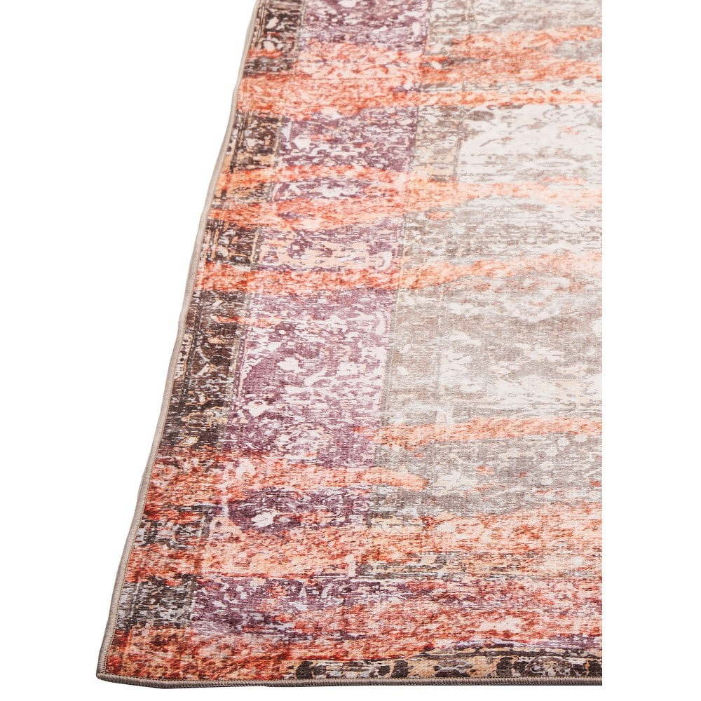 Béžovo-oranžový koberec Floorita Vintage, 80 x 150 cm