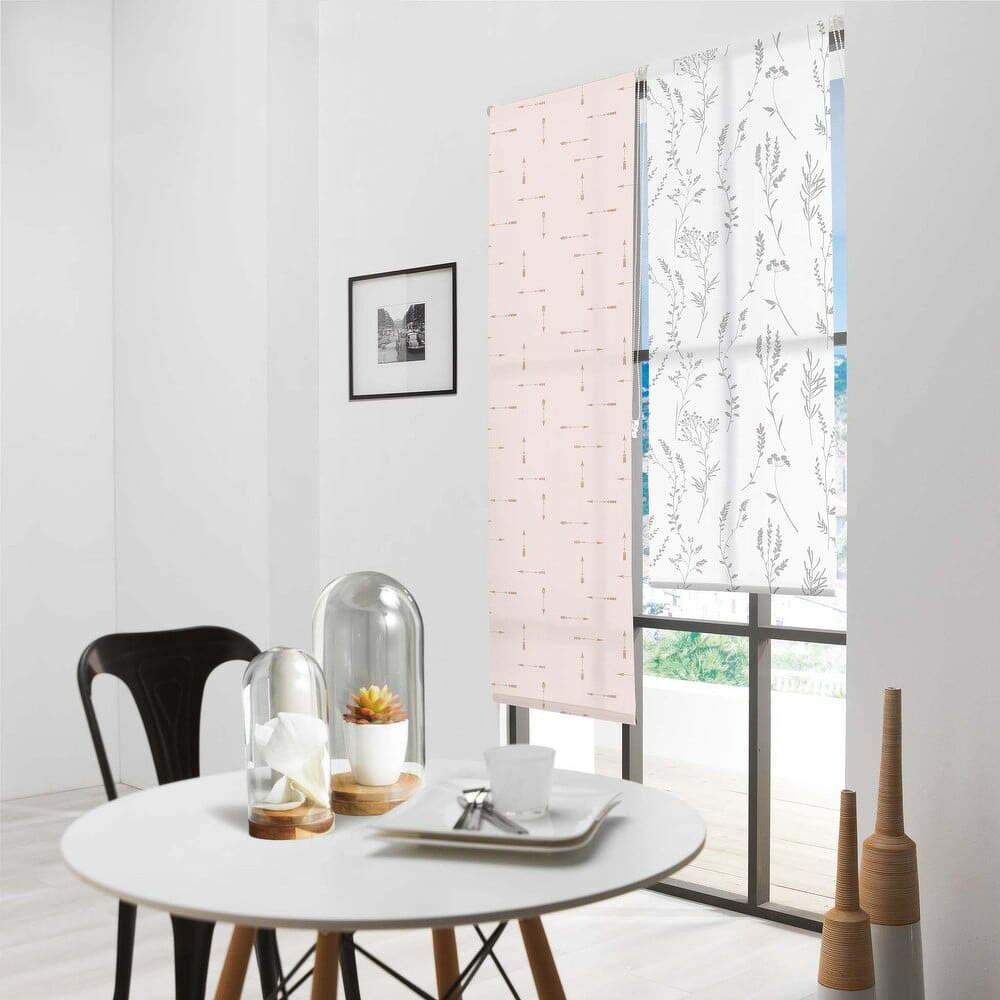 Bílá textilní roleta 60x90 cm Forelista – douceur d'intérieur