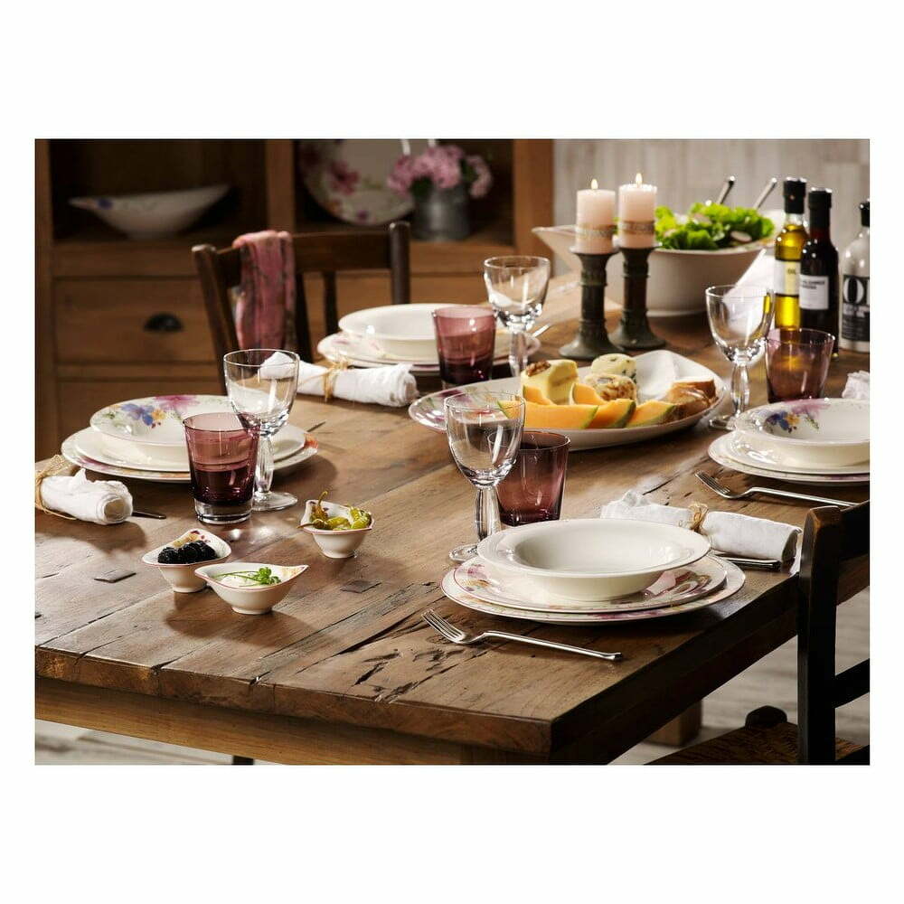Bílý porcelánový hluboký talíř Villeroy & Boch New Cottage, ⌀ 23 cm