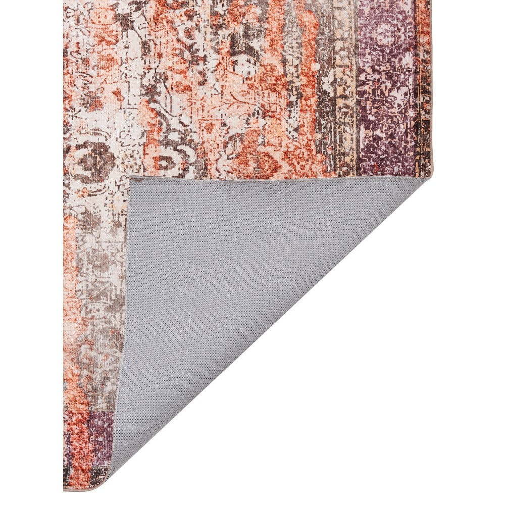 Broskvově oranžový koberec odolný proti skvrnám Webtappeti Vintage, 160 x 230 cm