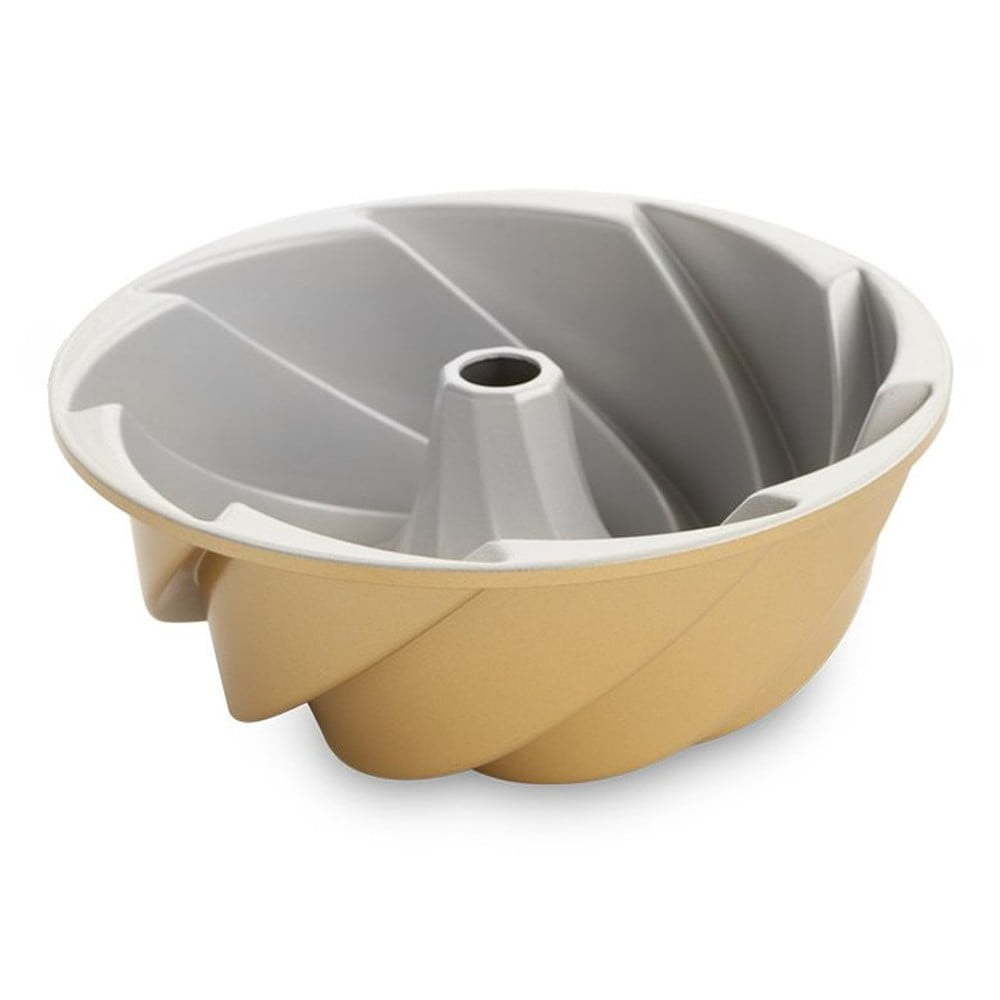 Forma na bábovku ve zlaté barvě Nordic Ware Rondo Heritage, 2,4 l