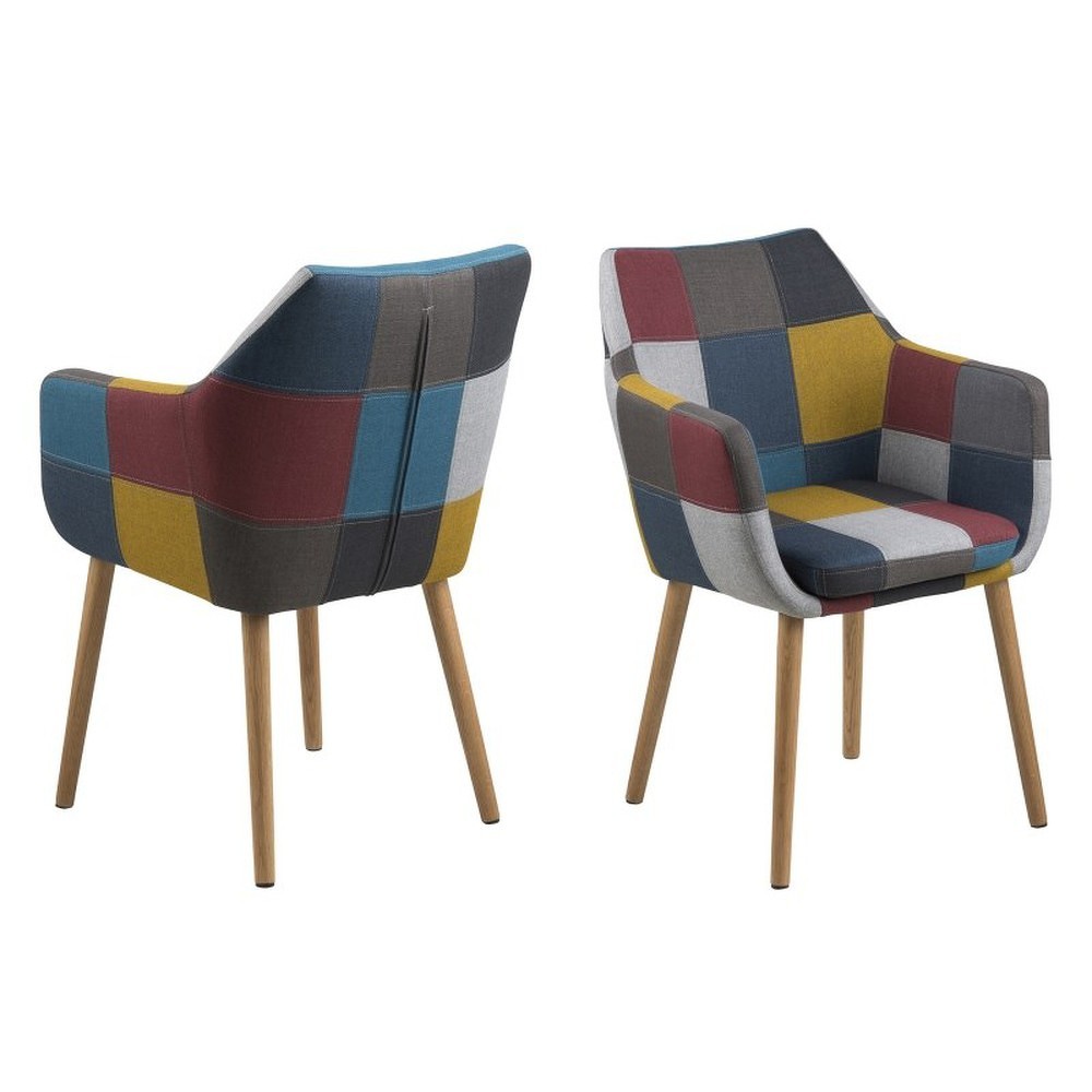Křeslo Nora Corsica Colorful Patchwork