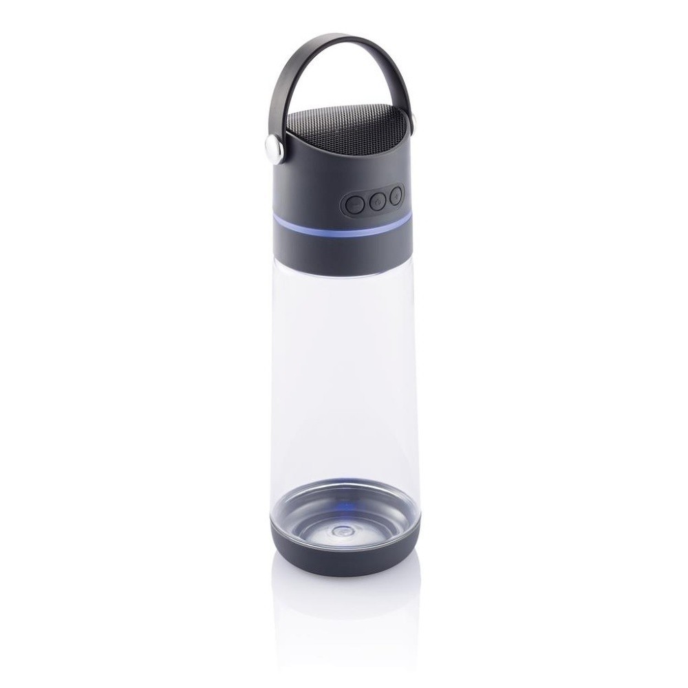 Láhev na vodu s reproduktorem a podsvícením XD Design LED, 650 ml