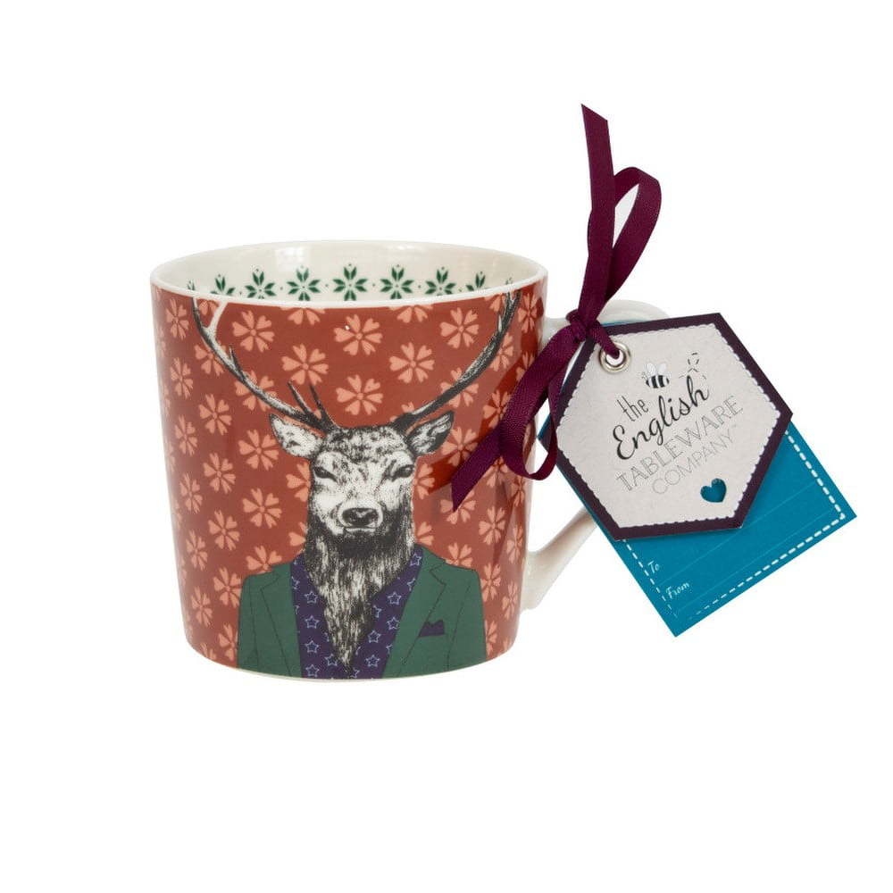 Porcelánový hrnek David Mason After Dark Stag, 300 ml
