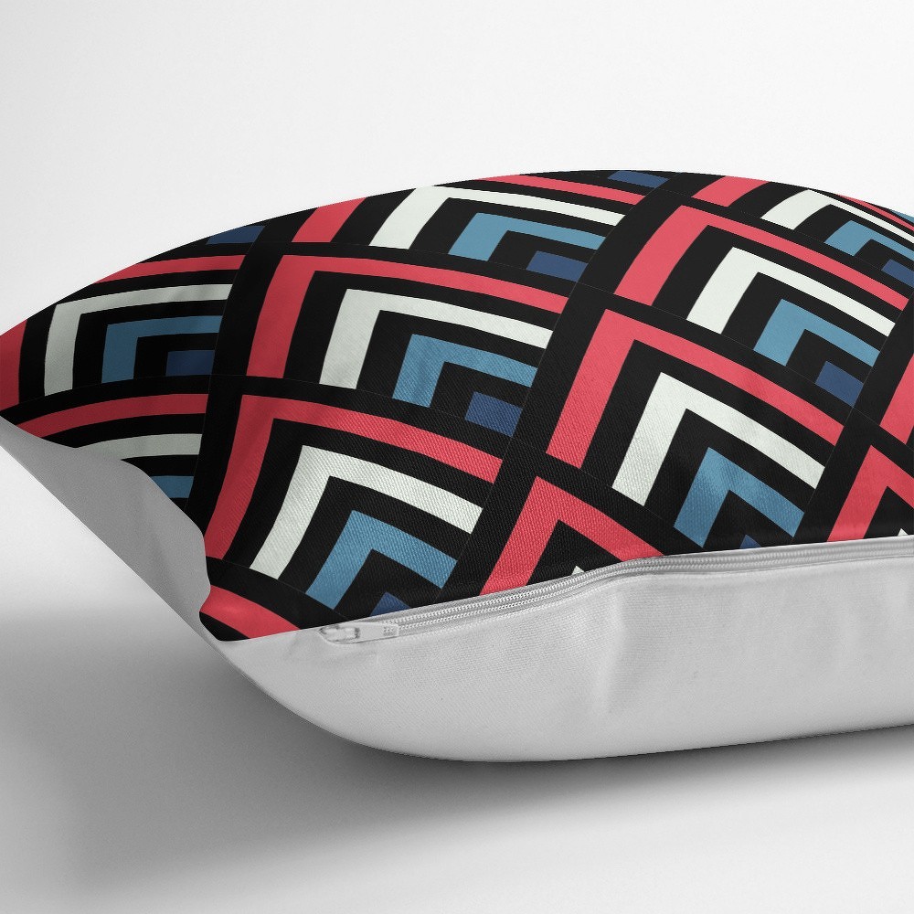 Povlak na polštář s příměsí bavlny Minimalist Cushion Covers Baklava Colorful Modern, 45 x 45 cm