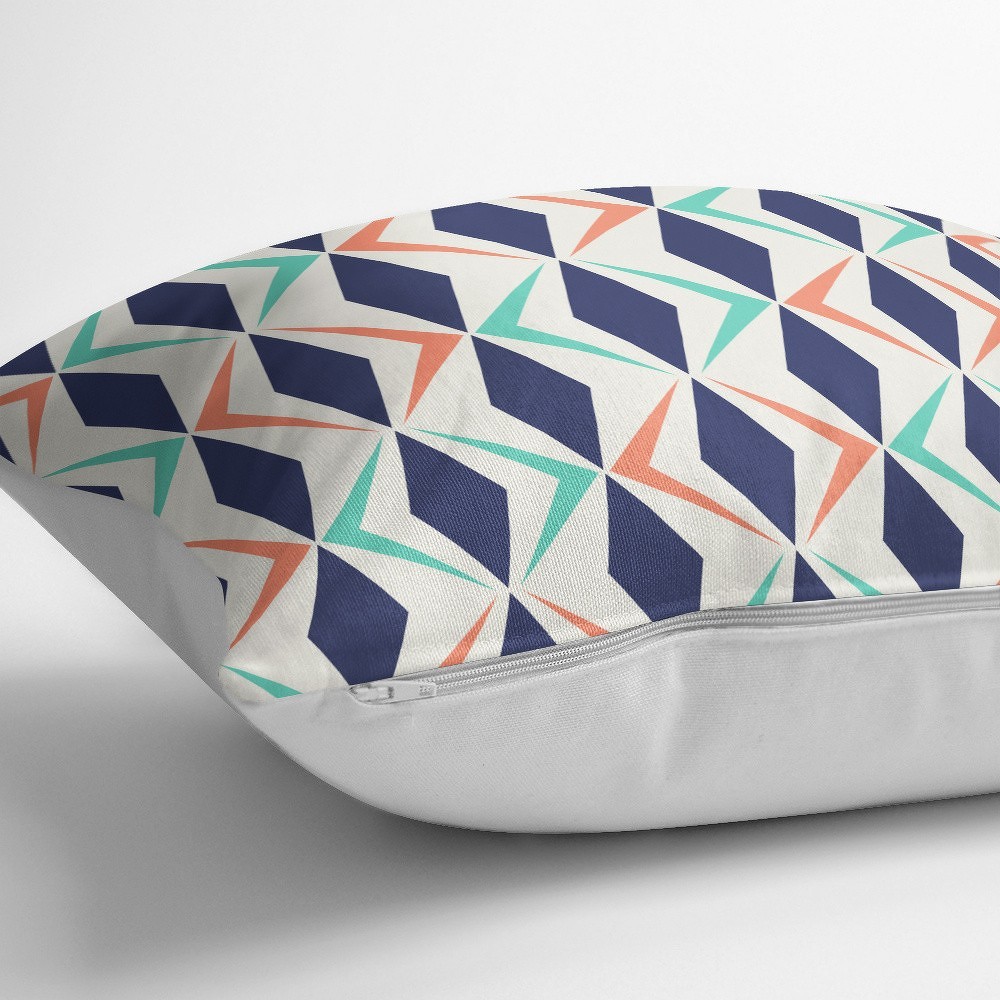 Povlak na polštář s příměsí bavlny Minimalist Cushion Covers Colorful Geometric Design, 45 x 45 cm