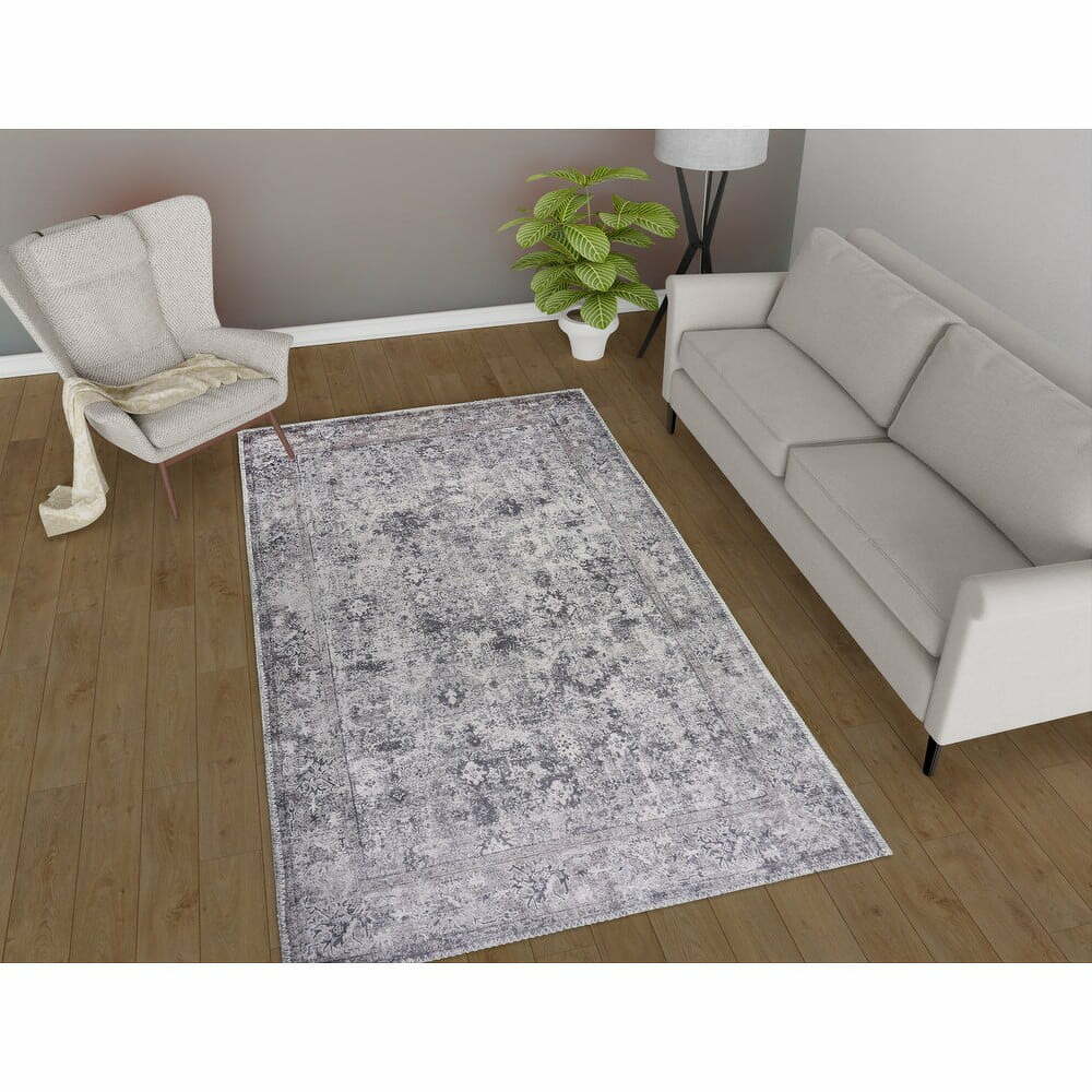 Šedý pratelný koberec 160x230 cm Vintage Orient – Vitaus