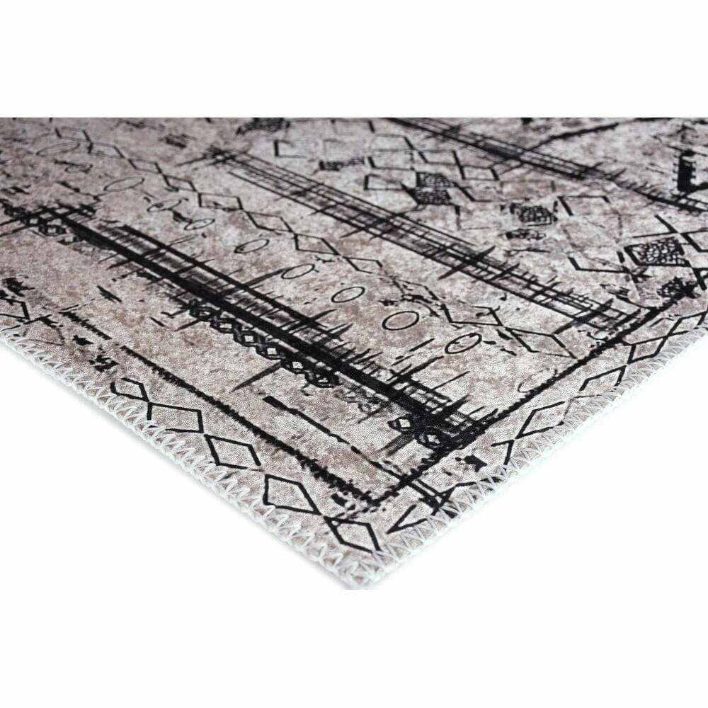 Šedý pratelný koberec 80x150 cm Vintage Orient – Vitaus