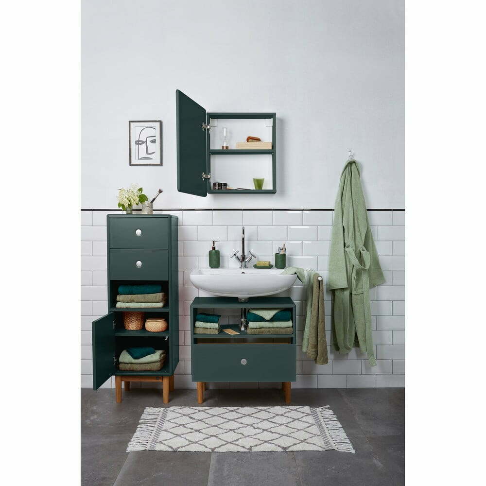Skříňka pod umyvadlo v hořčicové barvě 66x45 cm Color Bath – Tom Tailor