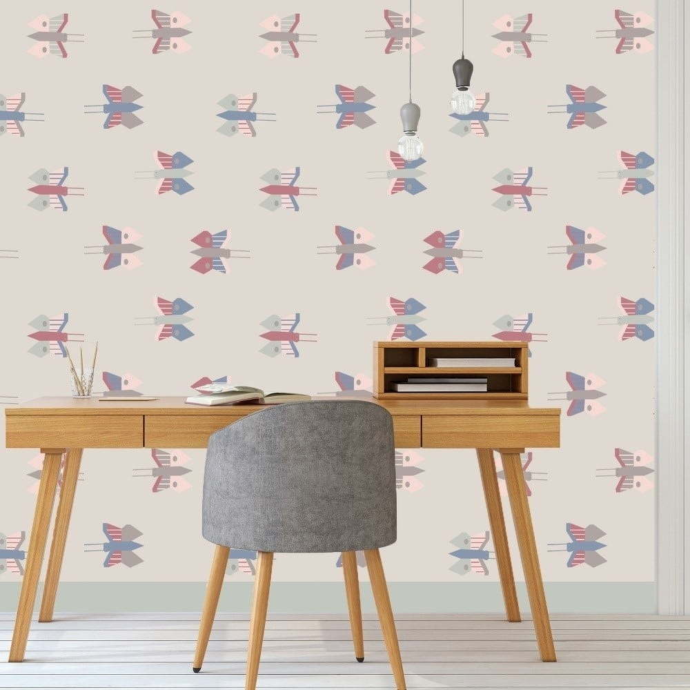 Tapeta do dětského pokoje Art For Kids Vintage, 48 x 1000 cm