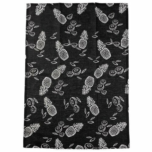 Florentyna Kuchyňská utěrka PINAPPLE černá, 50 x 70 cm Florentyna Kuchyňská utěrka PINAPPLE černá, 50 x 70 cm